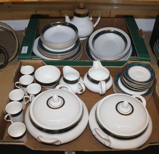 Royal Doulton Biltmore pattern part dinner/coffee service